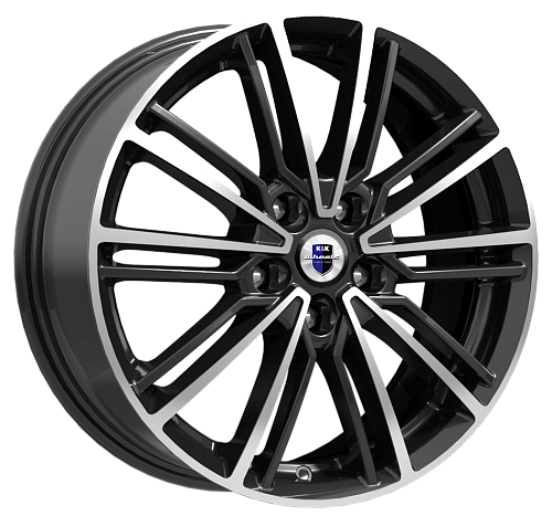 Диск R17 5x114,3 7J ET40 67,1 К&К Эрфурт Алмаз чёрный Диск R17 5x114,3 7J ET40 67,1 К&К Эрфурт Алмаз чёрный