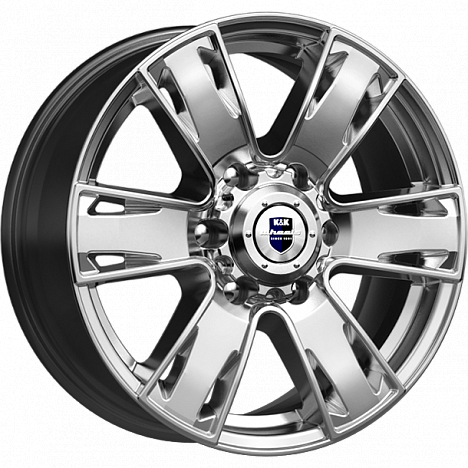 Диск R17 6x139,7 7J ET33 100,1 K&K Севенна (КС726) дарк платинум Диск R17 6x139,7 7J ET33 100,1 K&K Севенна (КС726) дарк платинум