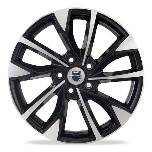 Диск R17 5x108 7J ET33 D60,1 К&К Роквуд (КС900-00) алмаз черный Диск R17 5x108 7J ET33 D60,1 К&К Роквуд (КС900-00) алмаз черный