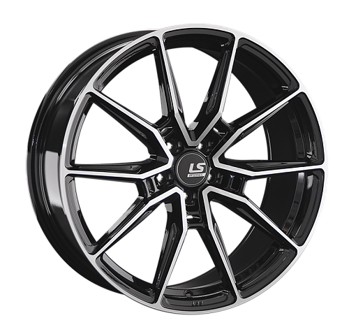 Диск R20 5x108 9J ET38,5 D63,3 LS FlowForming RC58 BKF Диск R20 5x108 9J ET38,5 D63,3 LS FlowForming RC58 BKF